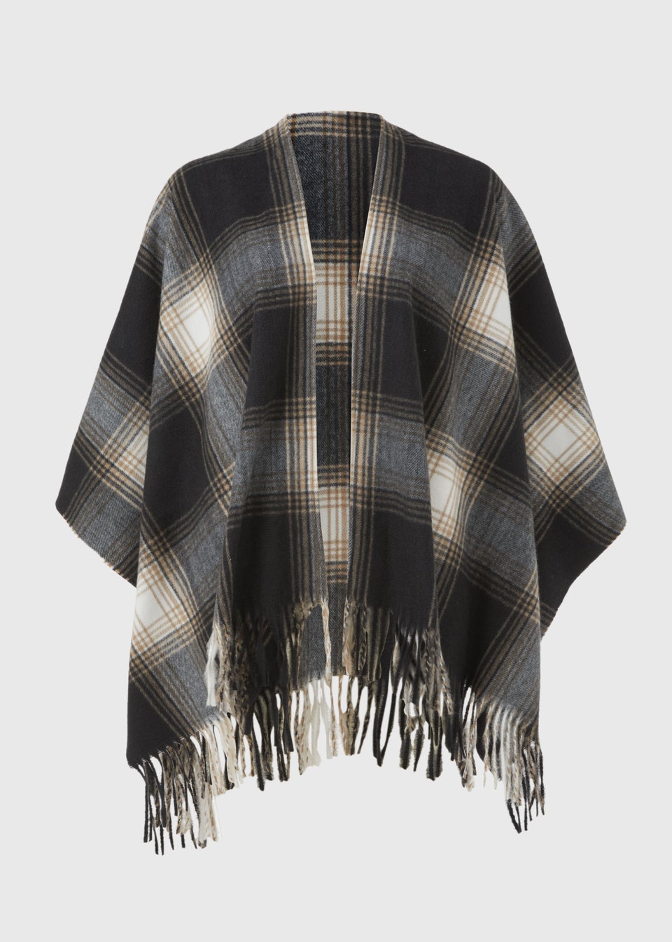 Black Tartan Showl
