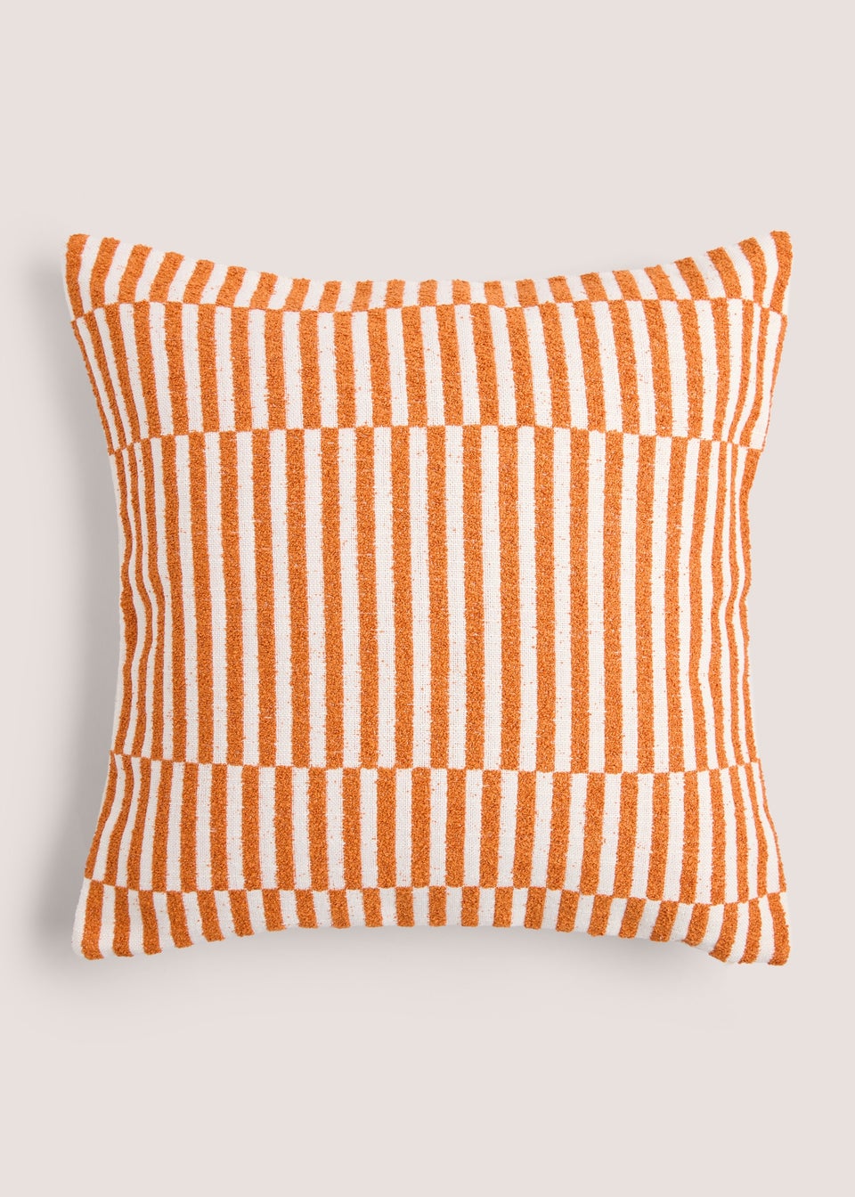 Rust Stripe Cushion (43cm x 43cm)
