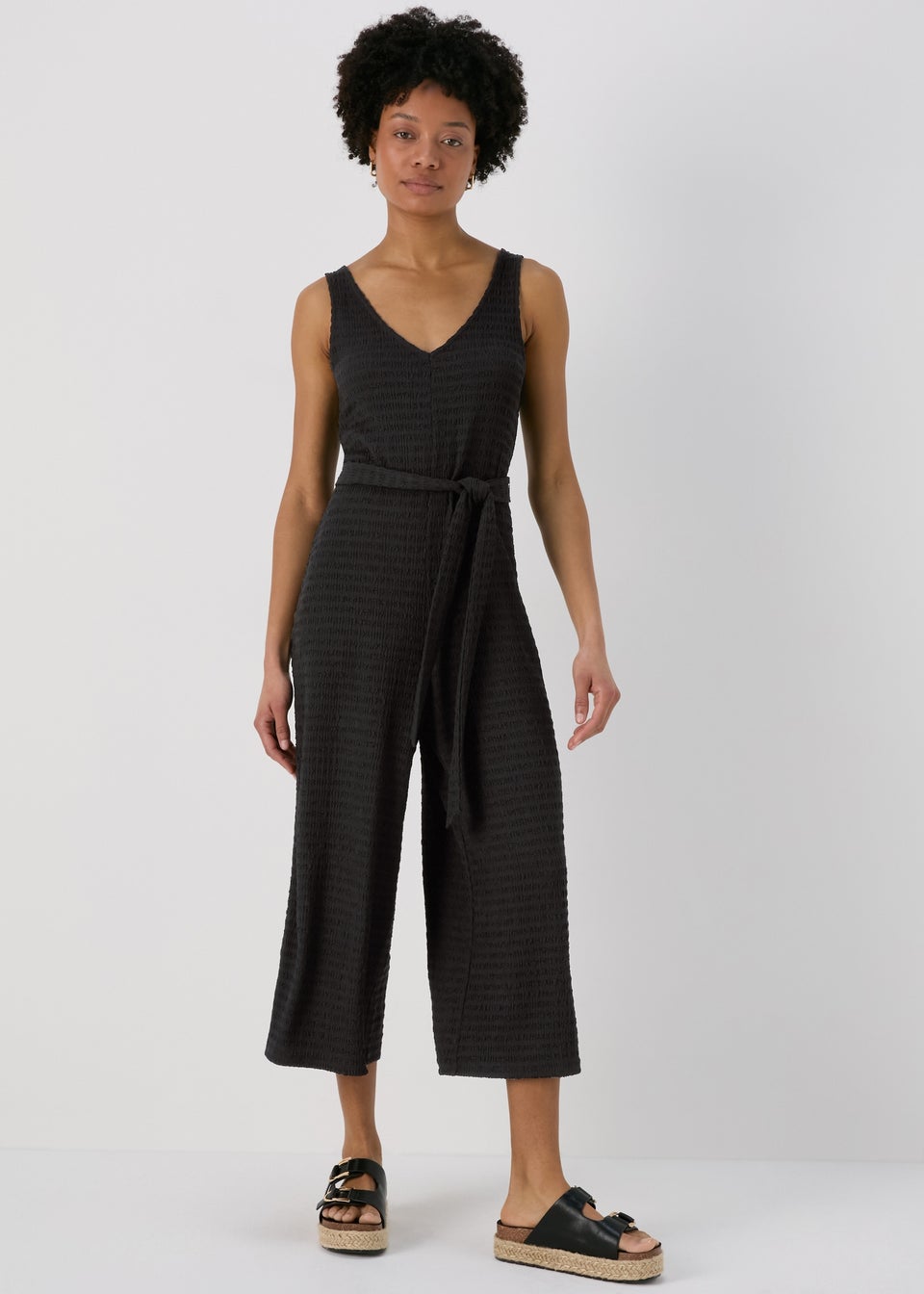 Matalan black jumpsuit top