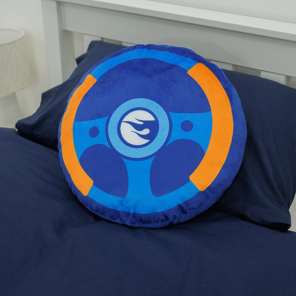 Hot Wheels Race Shaped Cushion (40cm x 40cm)