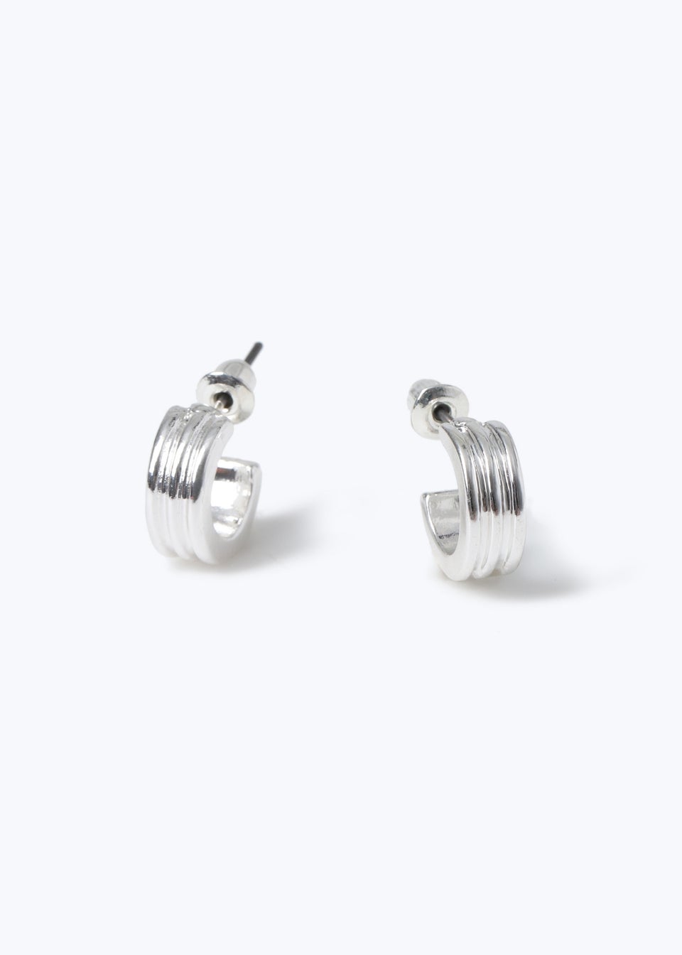 Muse Silver Ridge Mini Hoops