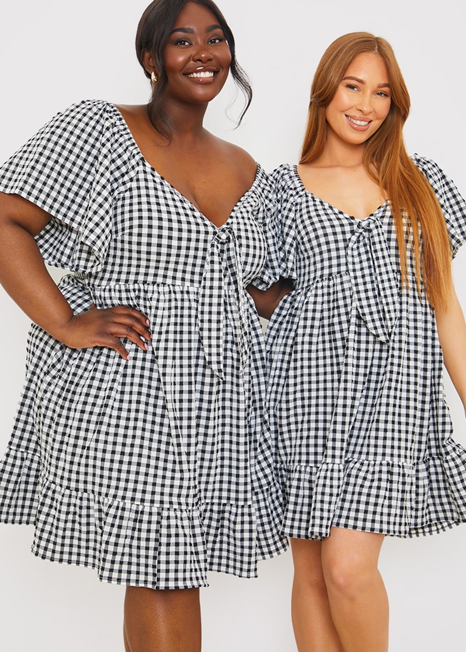 Black and white mini dress shop