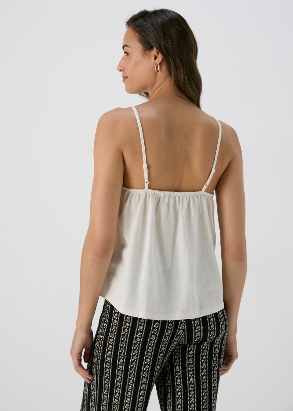 Ivory Lace Detail Cami