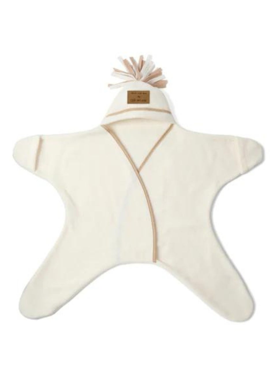 Clair de Lune Star Fleece Wrap Blanket 6-12 Months