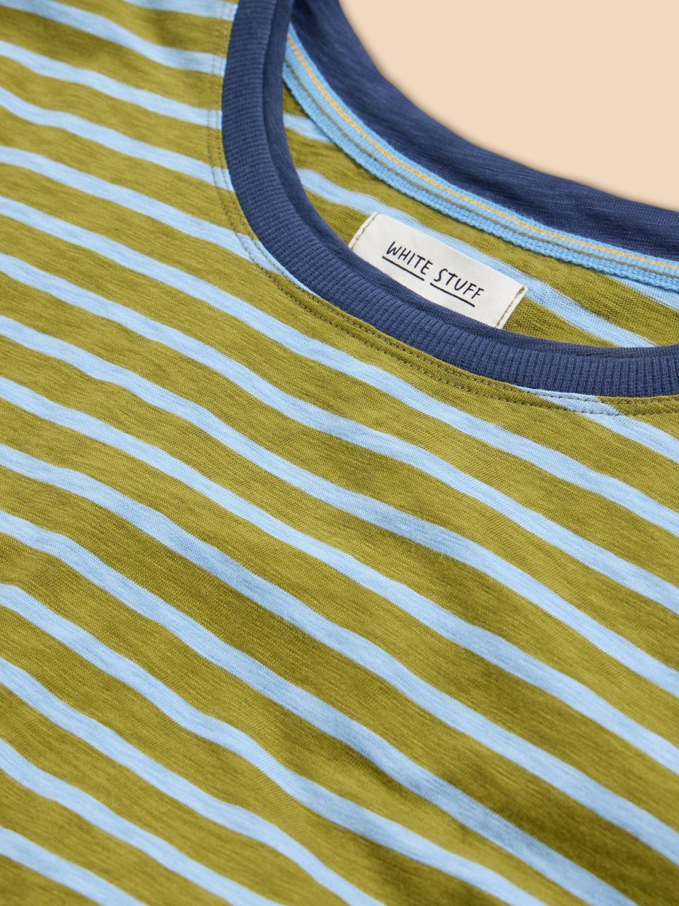 Clara Langarmshirt aus Materialmix