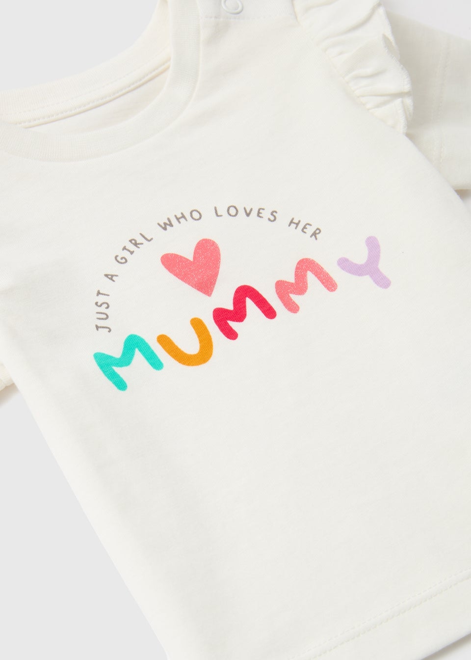 Baby Cream Mummy T-Shirt (Newborn-23mths)
