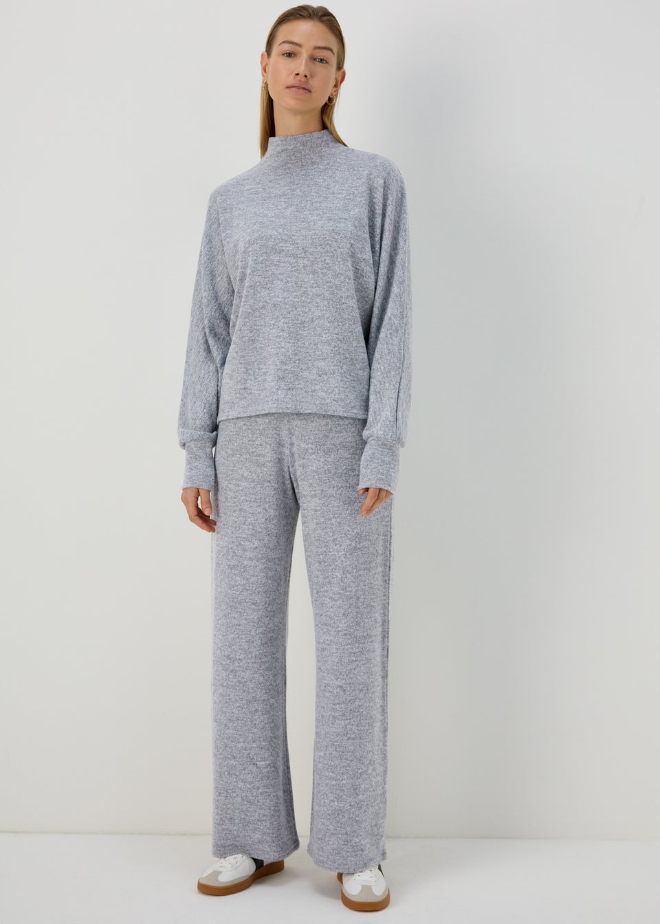 Grey Soft Touch Trousers