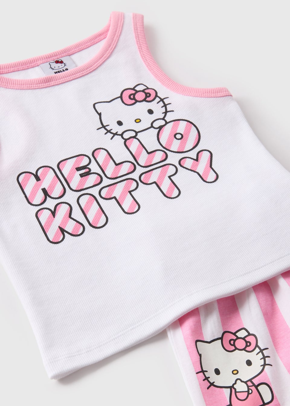 Hello Kitty Kids Pyjama Top & Shorts Set (4-12yrs)