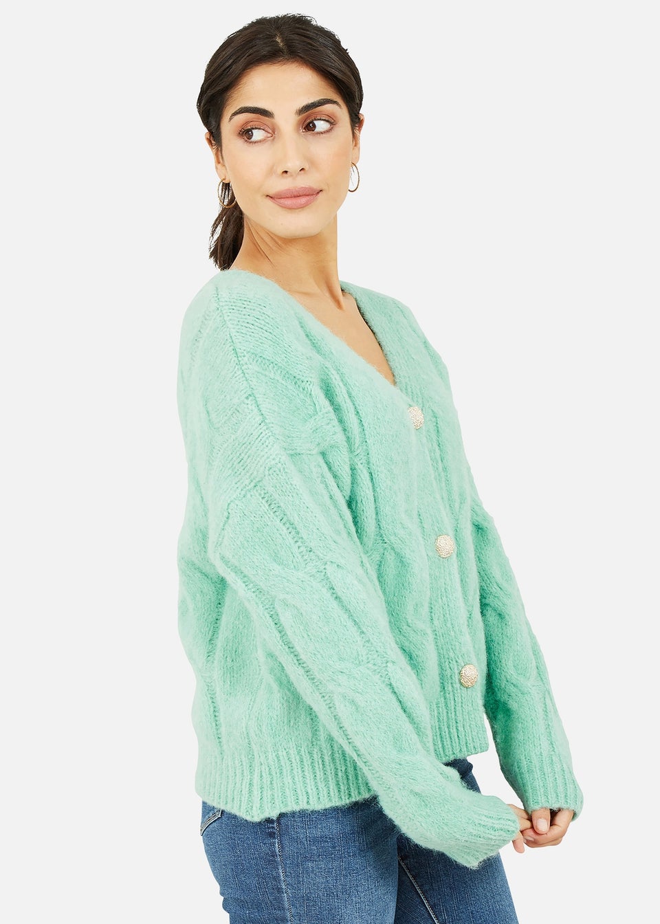 Matalan green cardigan online
