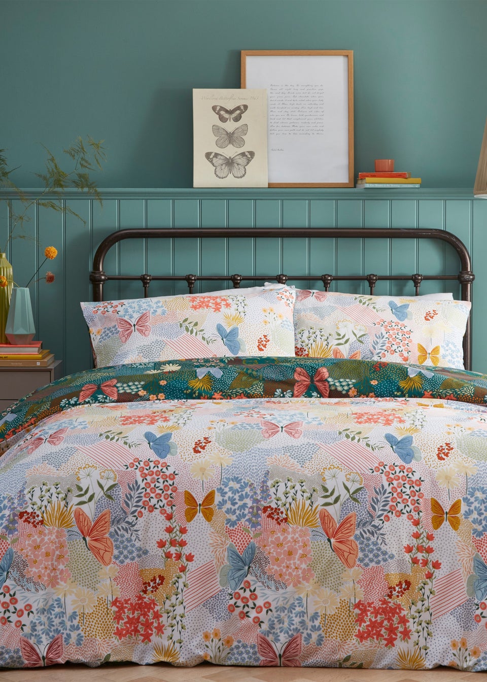 furn. Forage Floral Duvet Cover Set