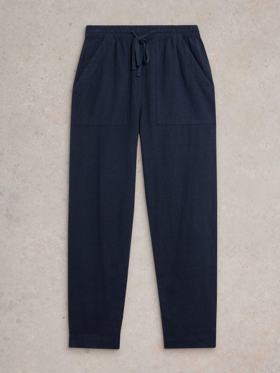 Elle Hose aus Leinenmischung