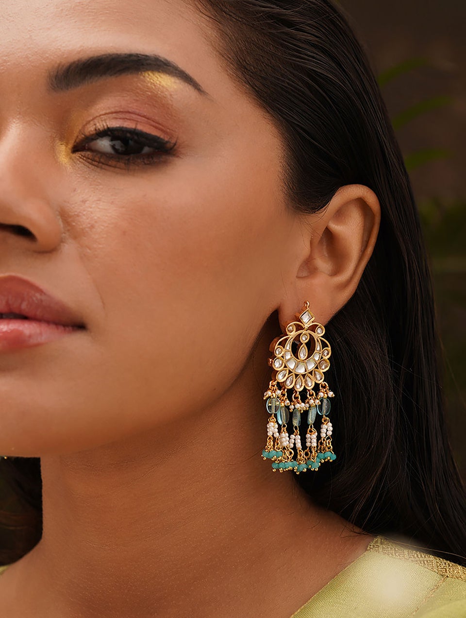 Jaypore kundan deals earrings