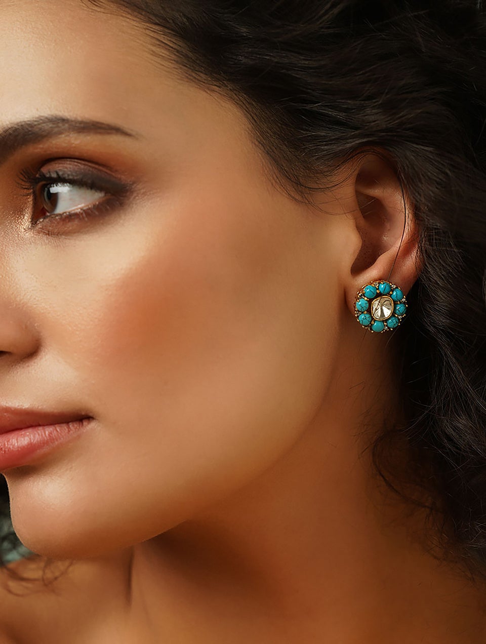Jaypore kundan shop earrings