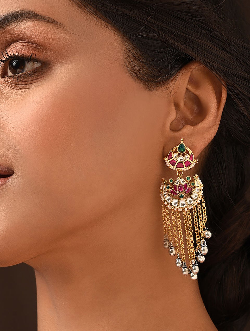 Jaypore kundan shop earrings
