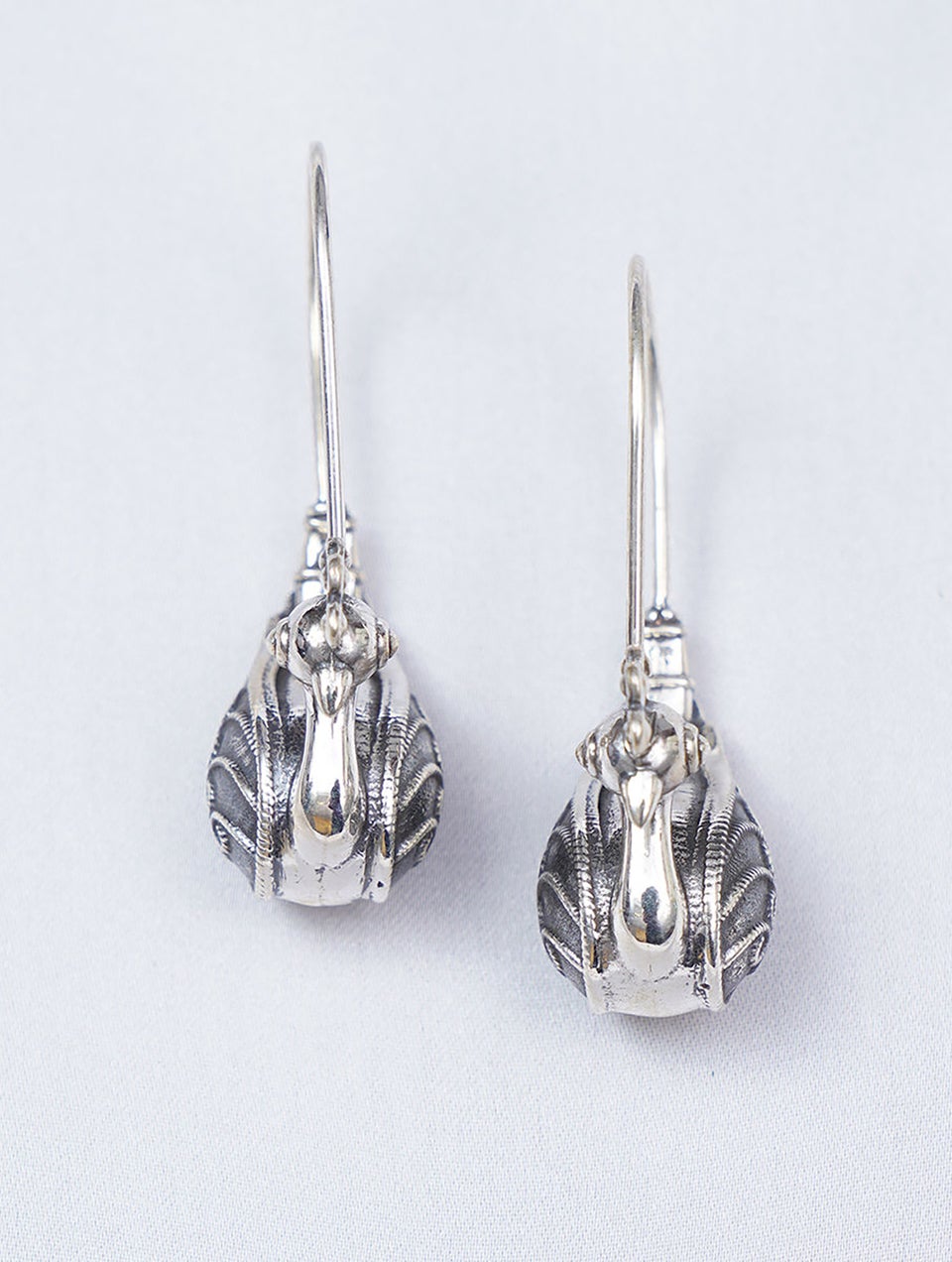 Women Silver Hoop Earrings