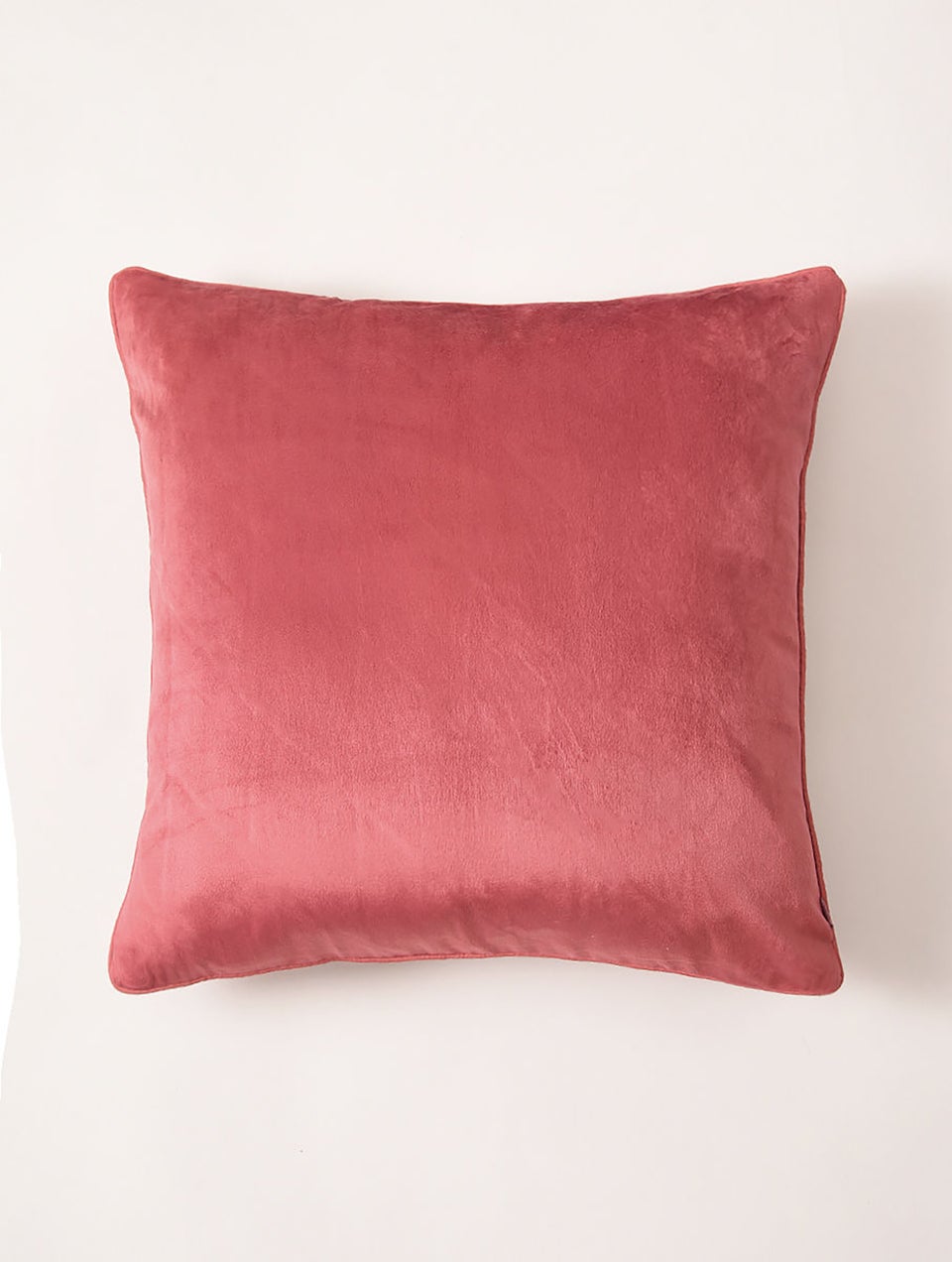 Pink Velvet Cushion Cover 