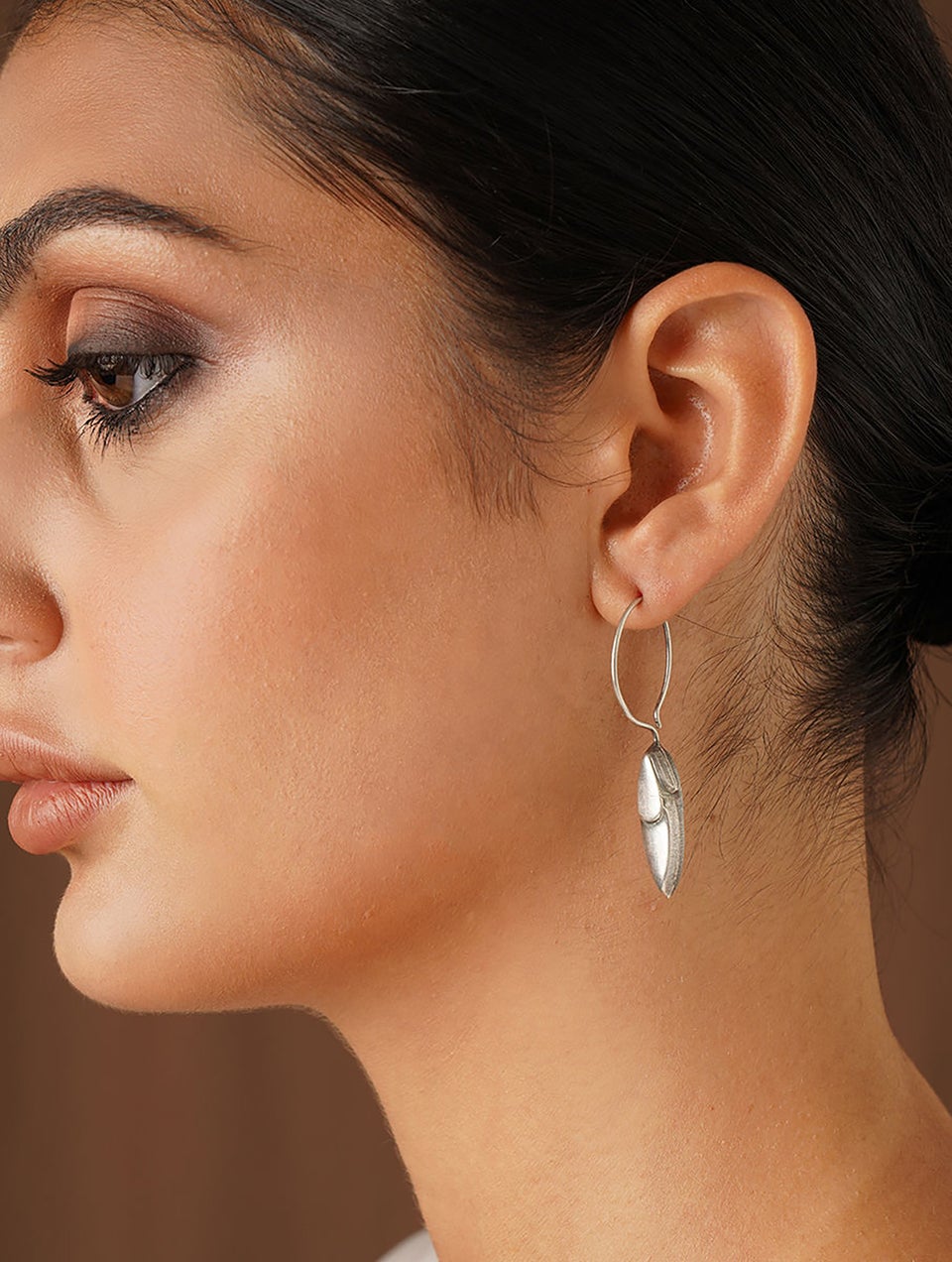 Women Silver Drop Earrings