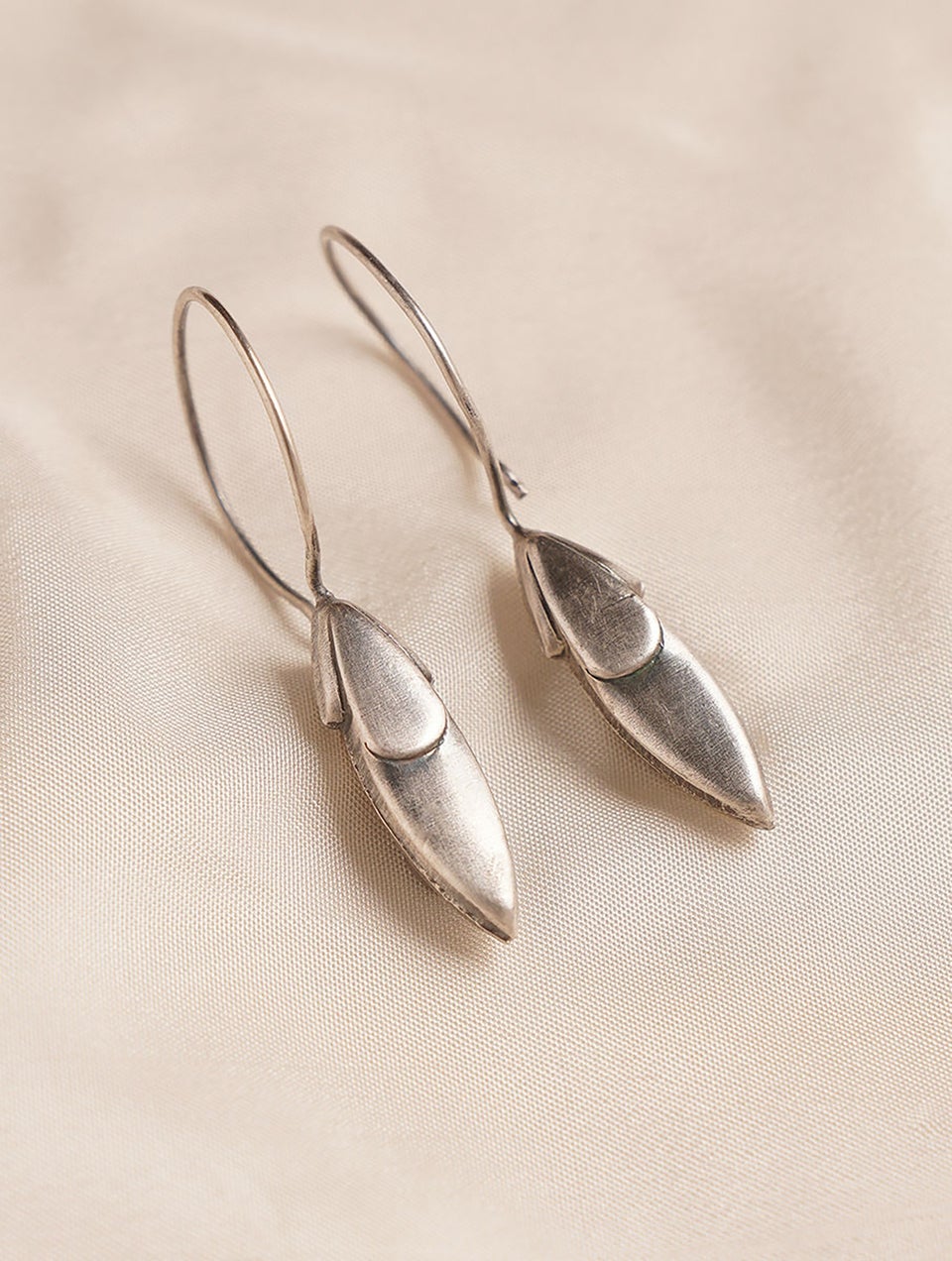 Women Silver Drop Earrings