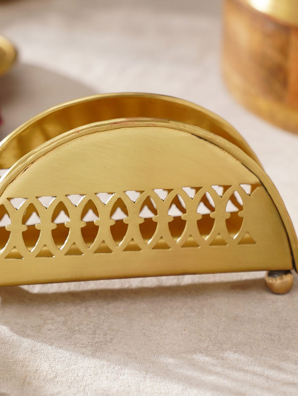 Brass Napkin Holder