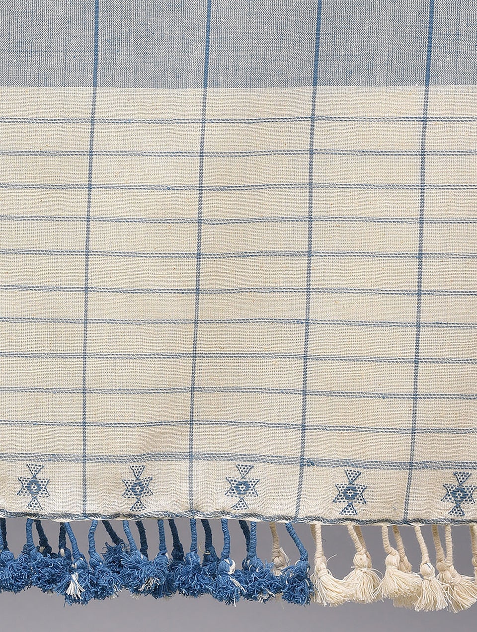Stole Cotton Blue - Etsy