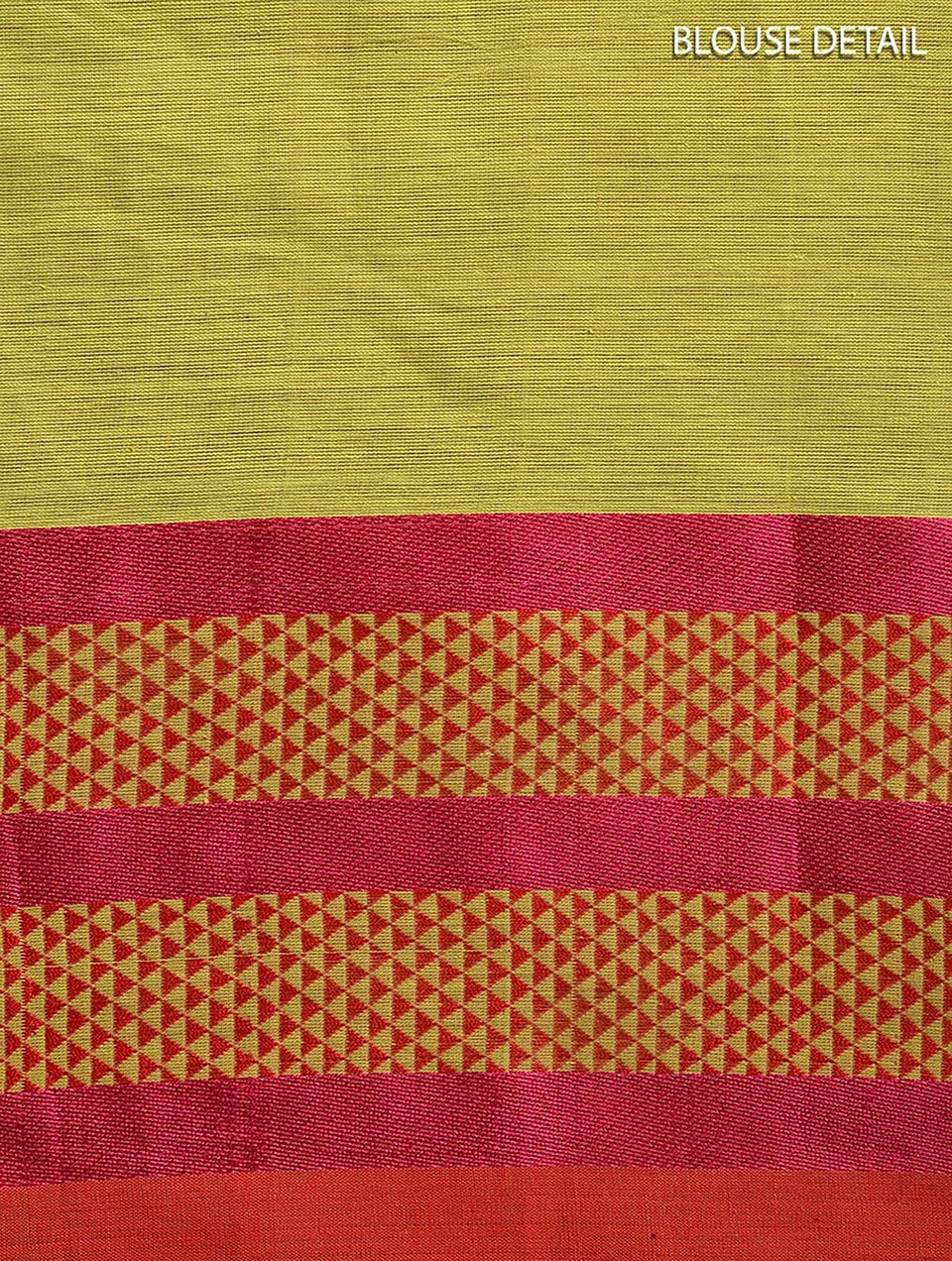 Women Green Handwoven Cotton Saree