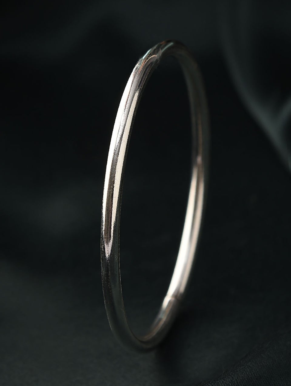 Women Tribal Silver Bangle