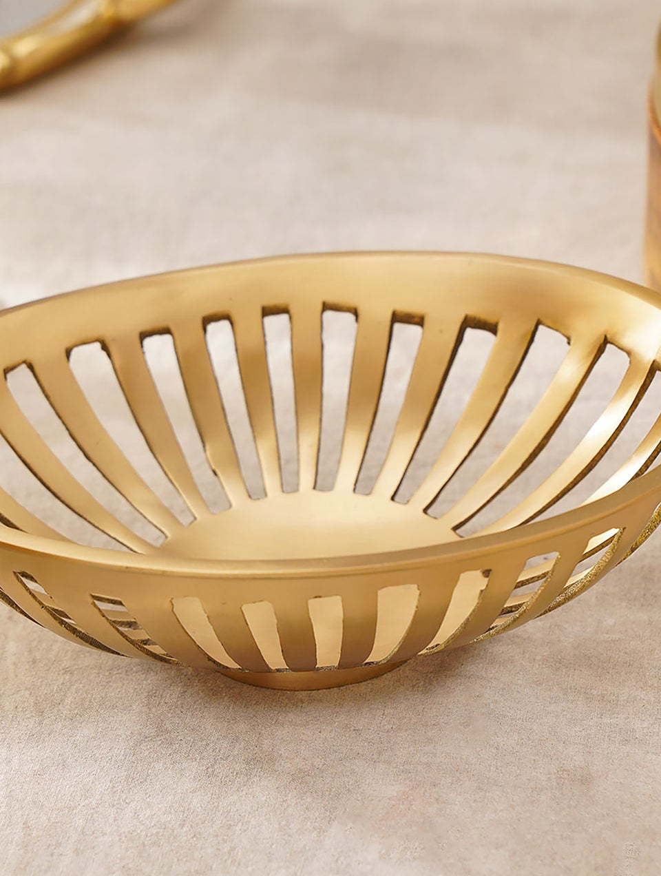 Handcrafted Brass Serving Dish