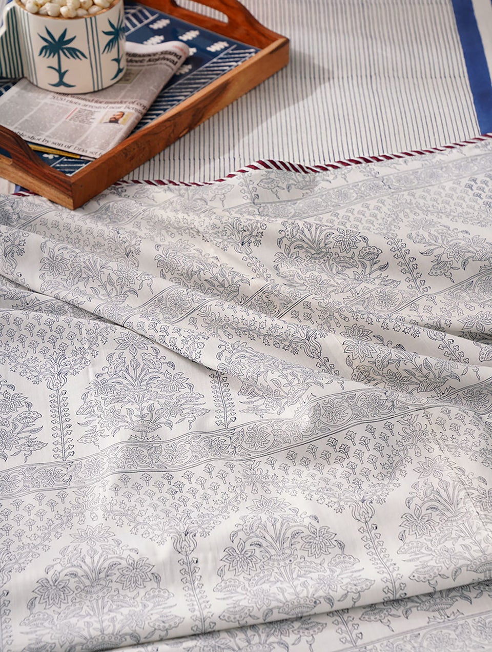 Handblock Printed Cotton Dohar