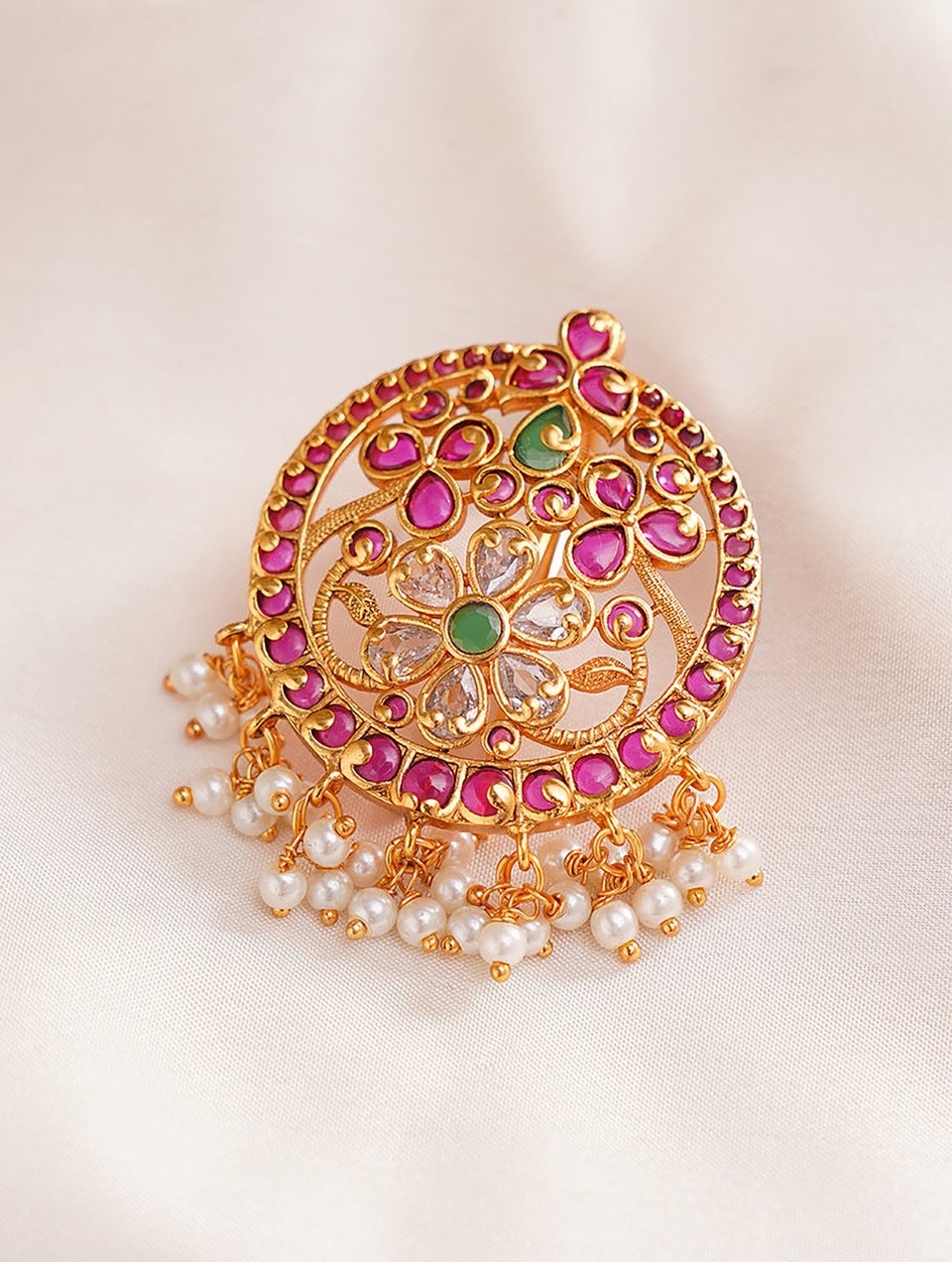 Women Gold Tone Juda Pin