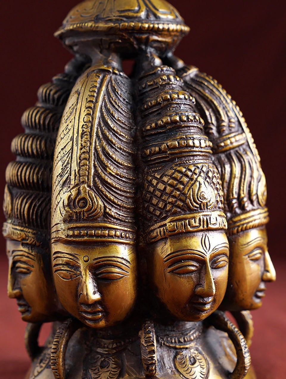 Brass Handcrafted Stupa