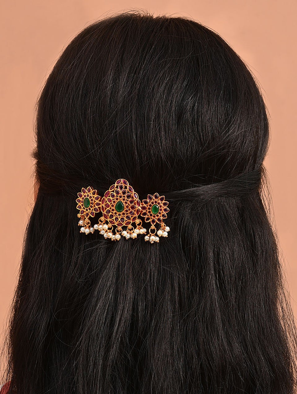 Women Gold Tone Hair Clip