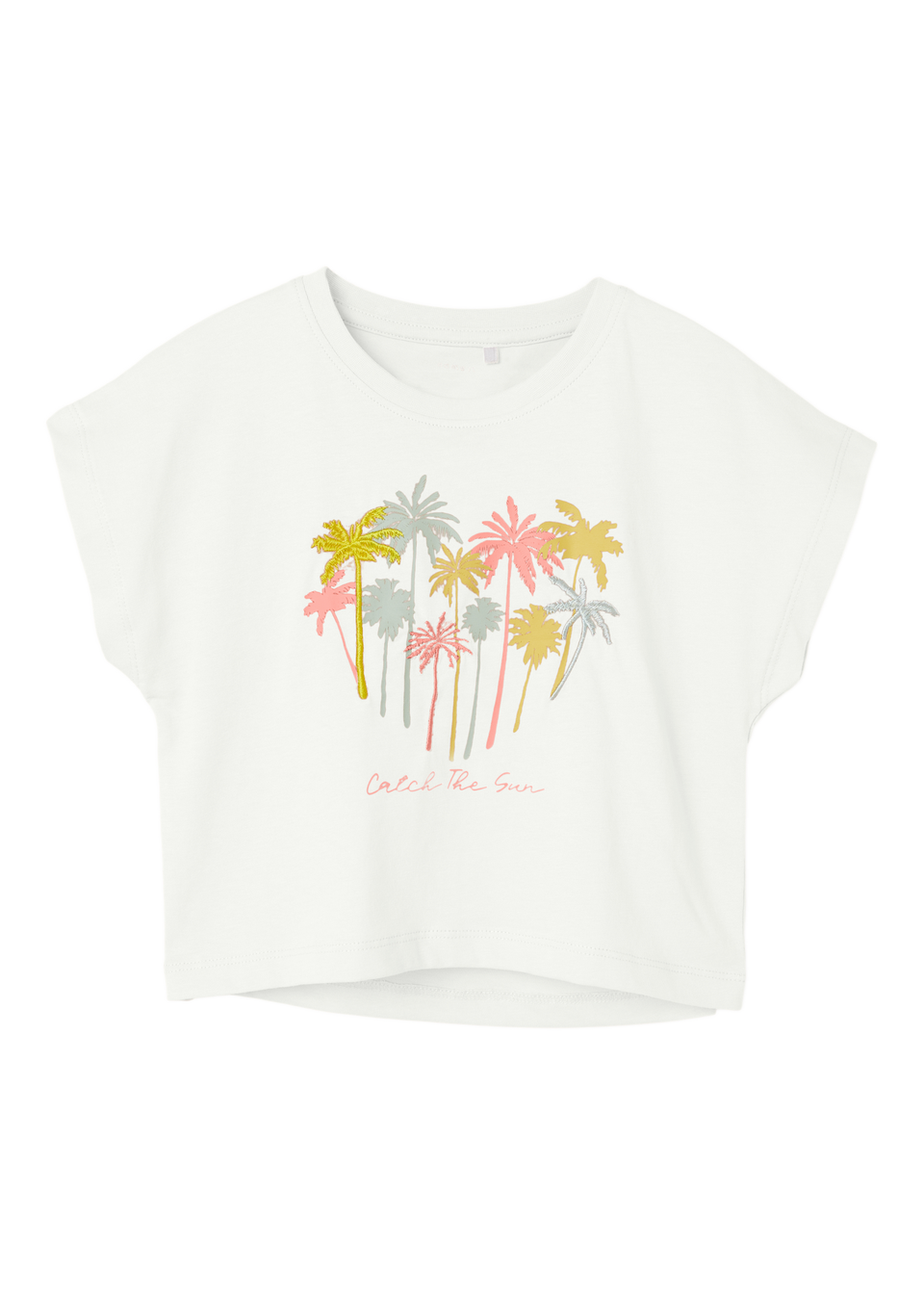 Name It Girls White Catch The Sun T-Shirt (6-12yrs)