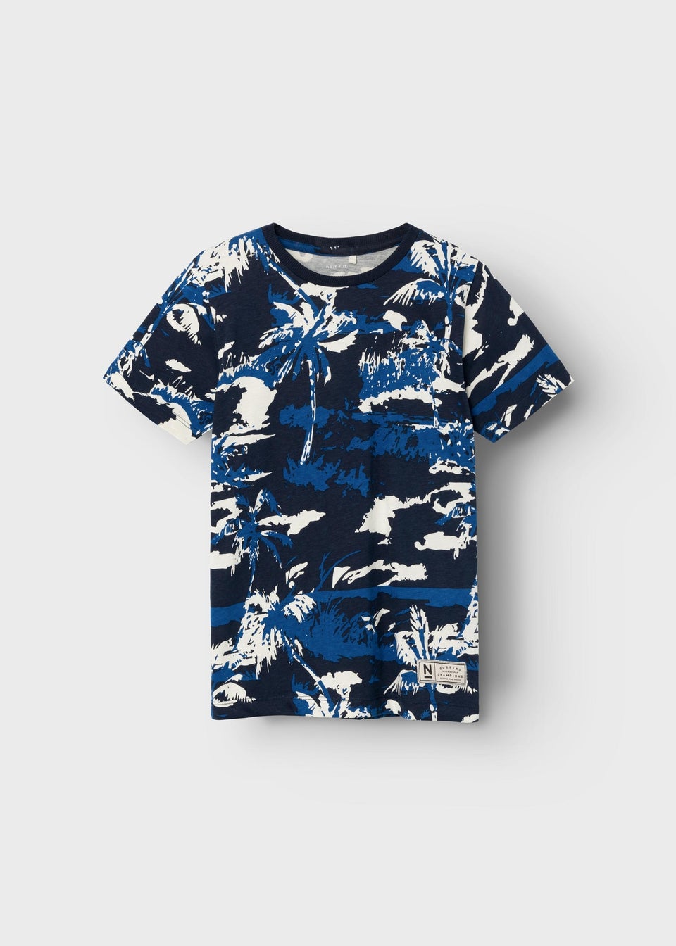 Name It Boys Multicolour Palm Print T-Shirt (6-12yrs)
