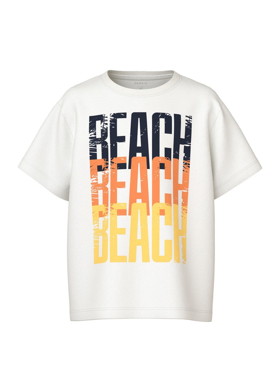 Name It Boys 2 Pack White & Black Beach T-Shirts (7-14yrs)