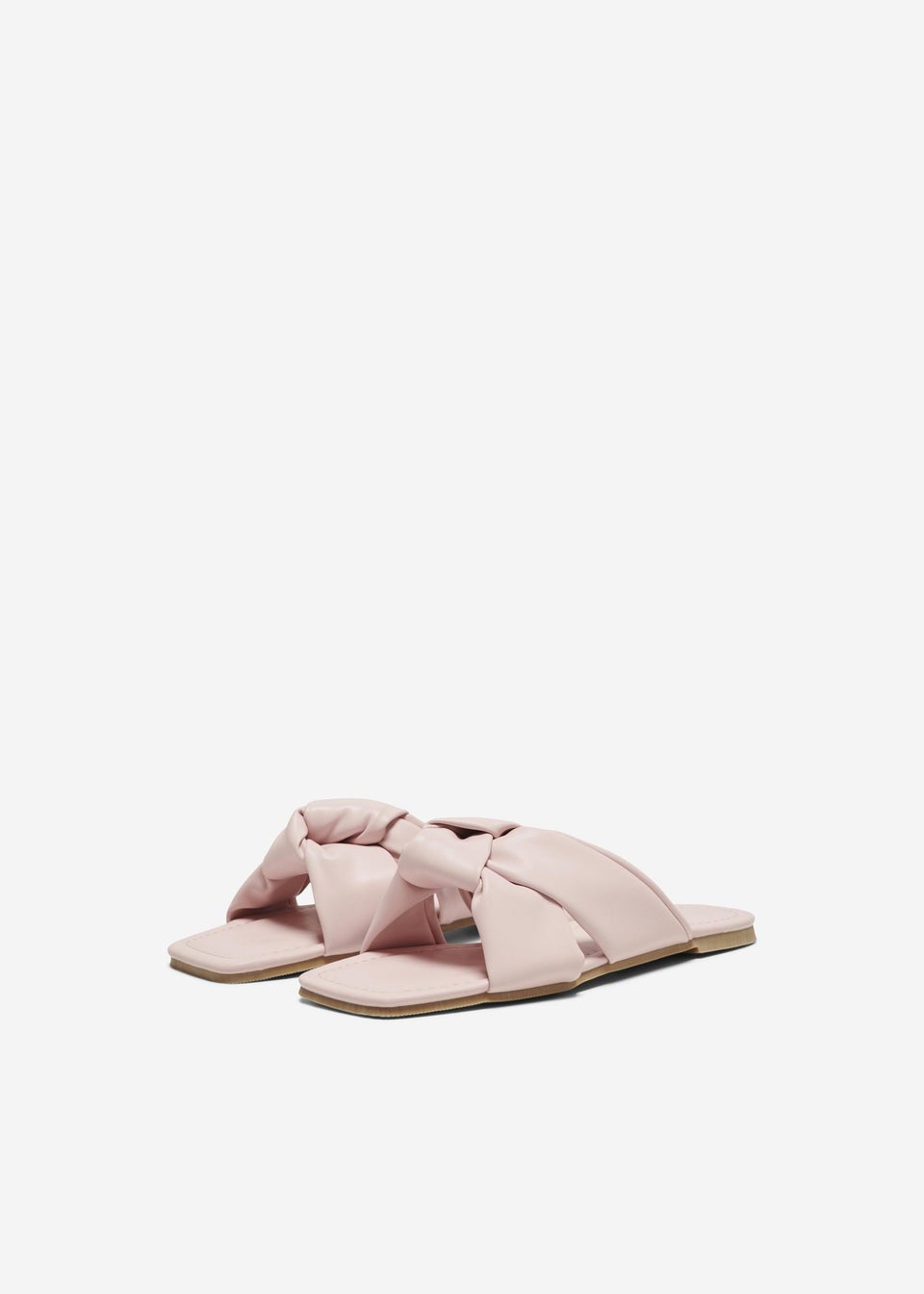 ONLY Pink Knot PU Sandals