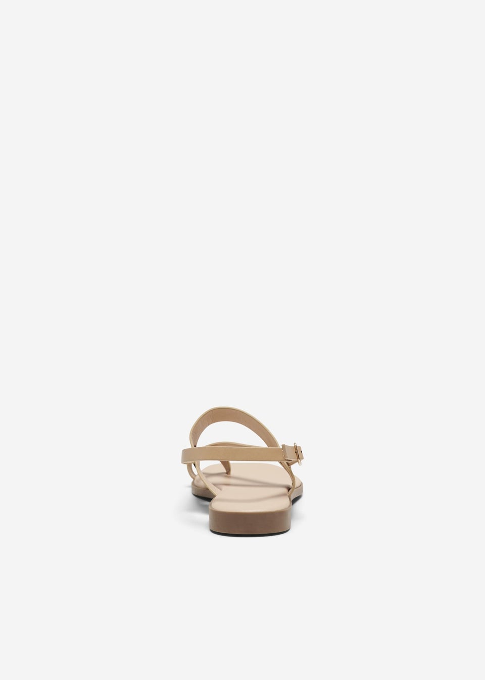In The Style Gold Toe Split Sandals