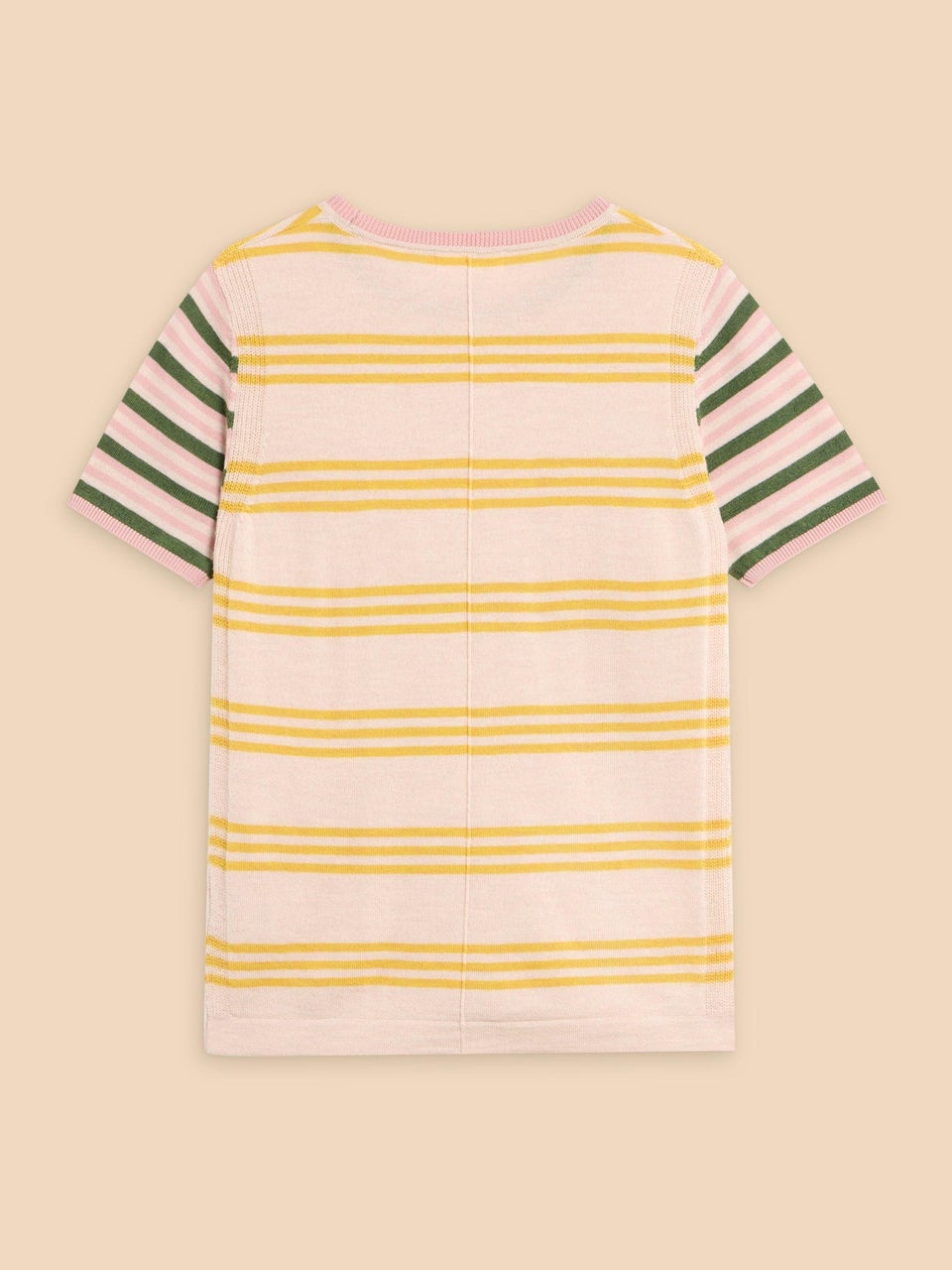 Strick-T-Shirt aus Merinowolle