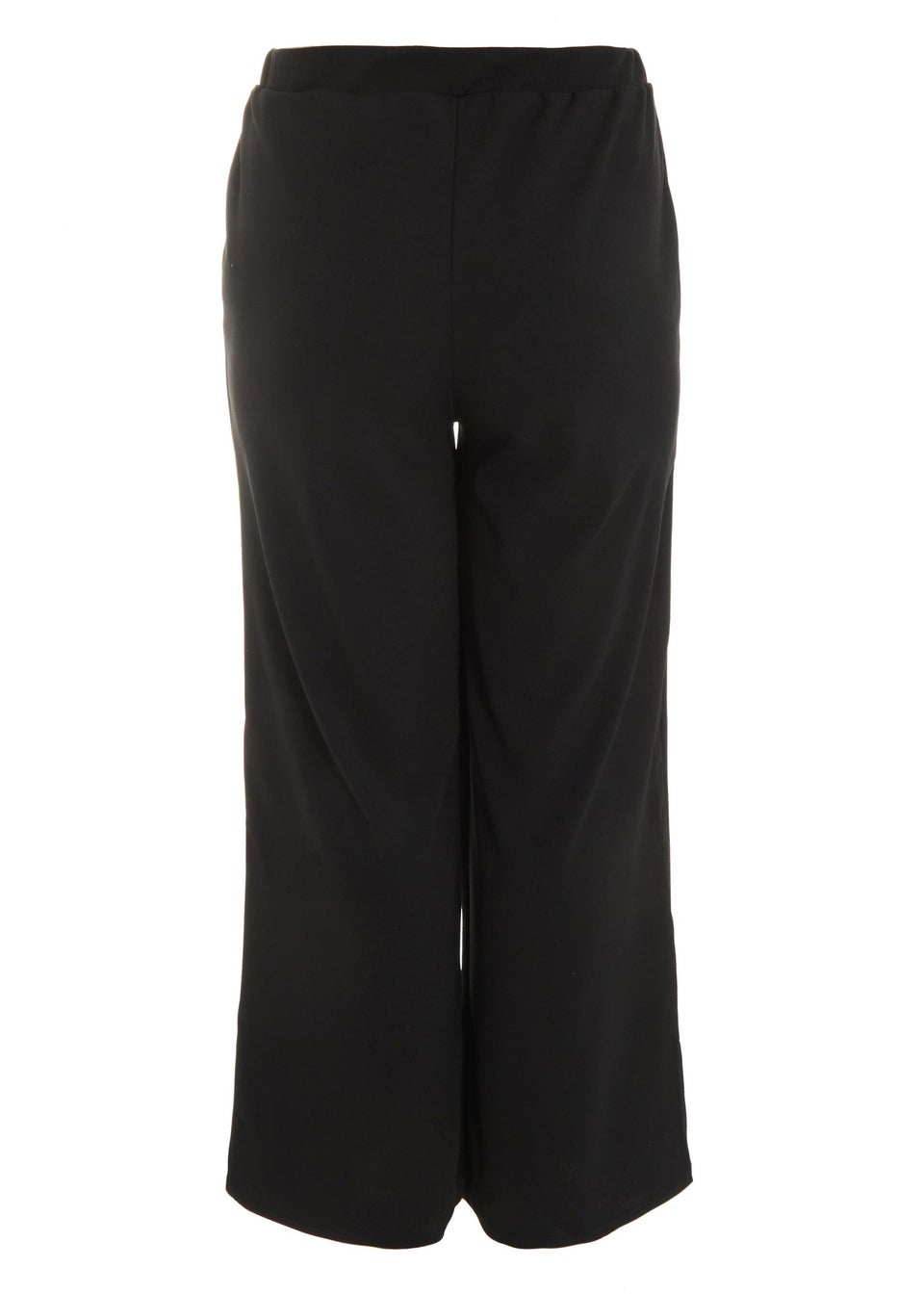 Quiz Black Curve Palazzo Trousers