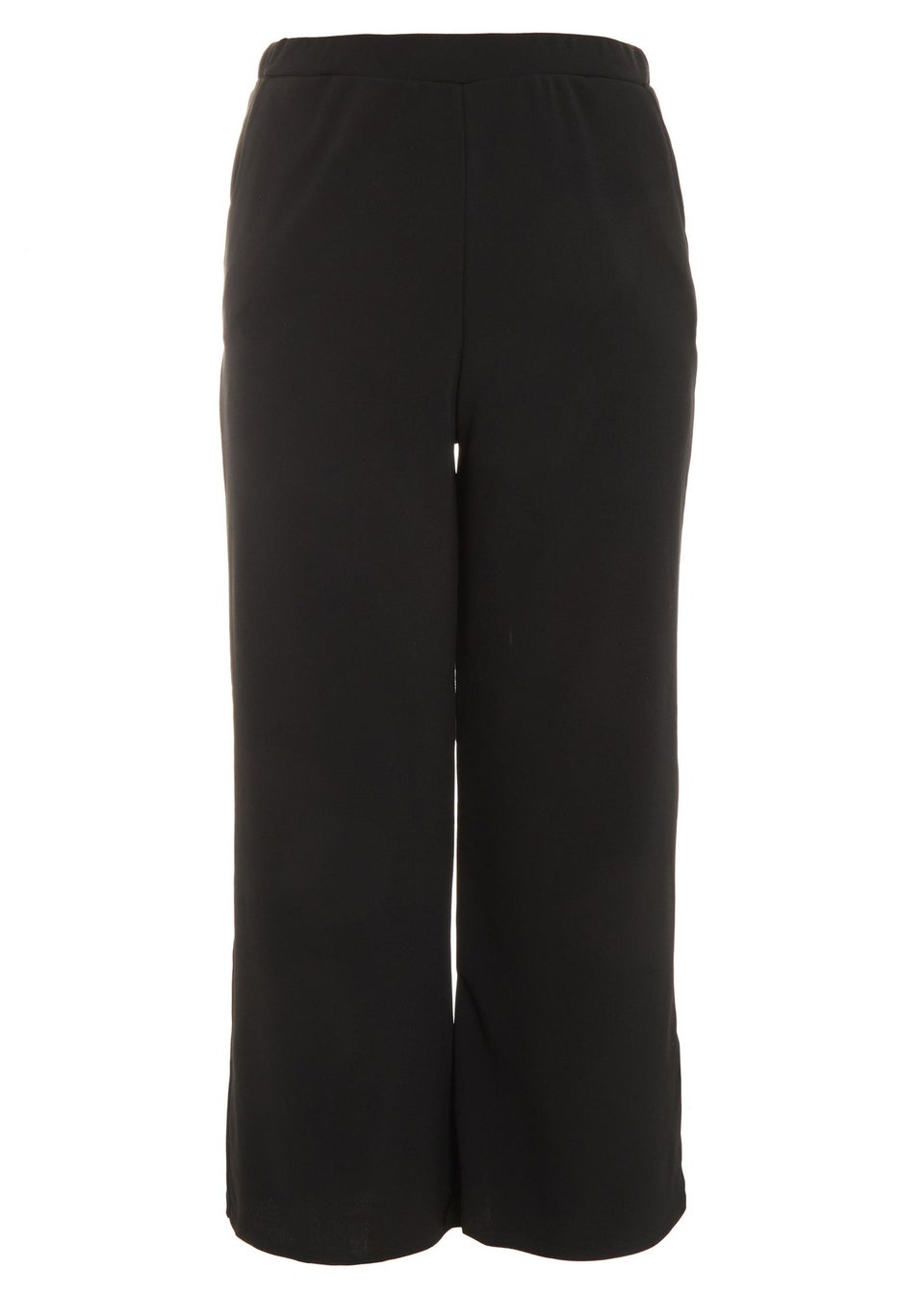 Quiz Black Curve Palazzo Trousers