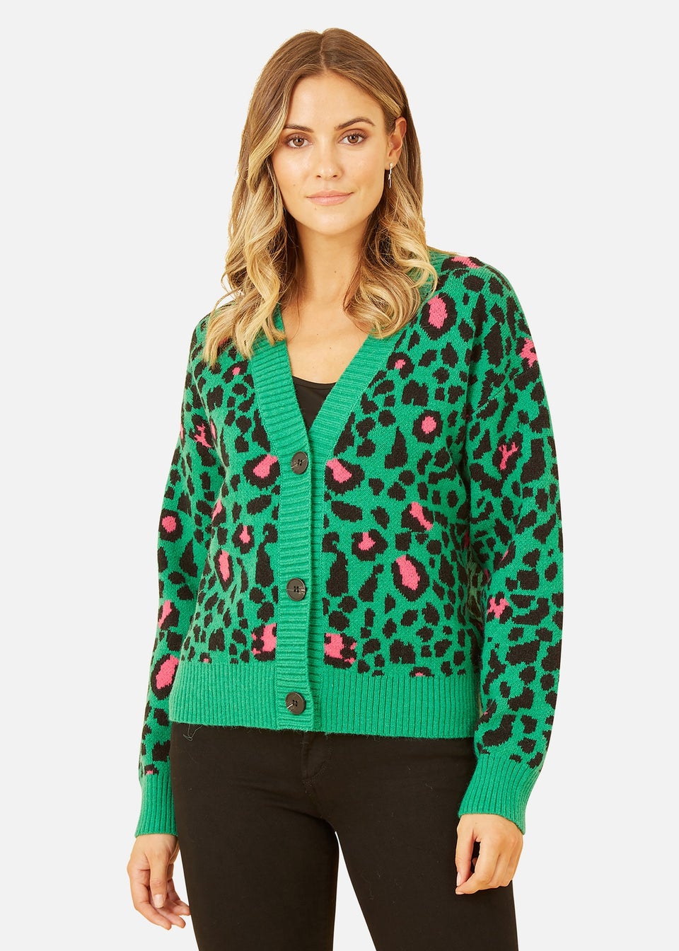 Matalan green cardigan top