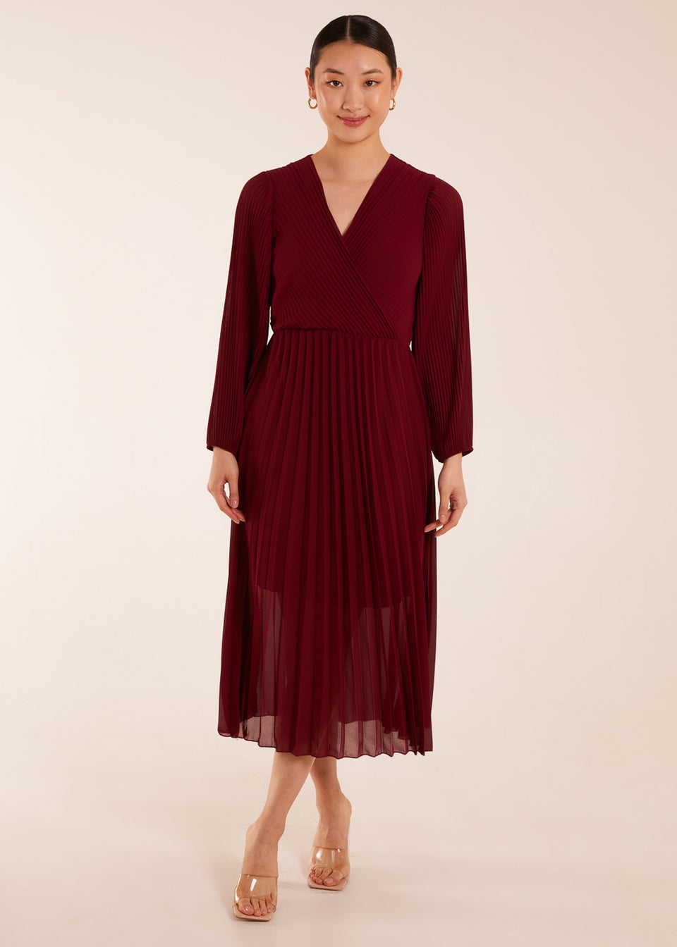 Fine pleated dress online