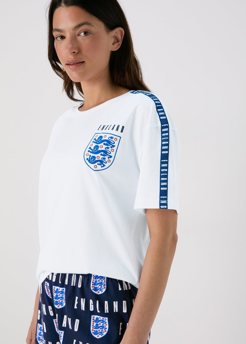 White England Football Pyjama Set