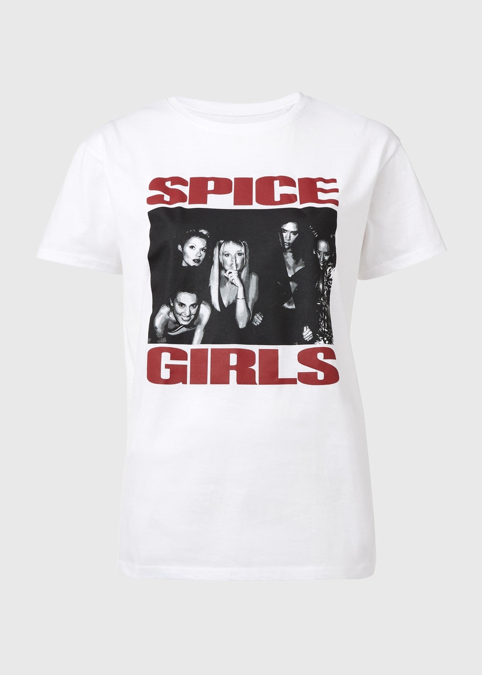 Spice Girls White T-Shirt - Matalan