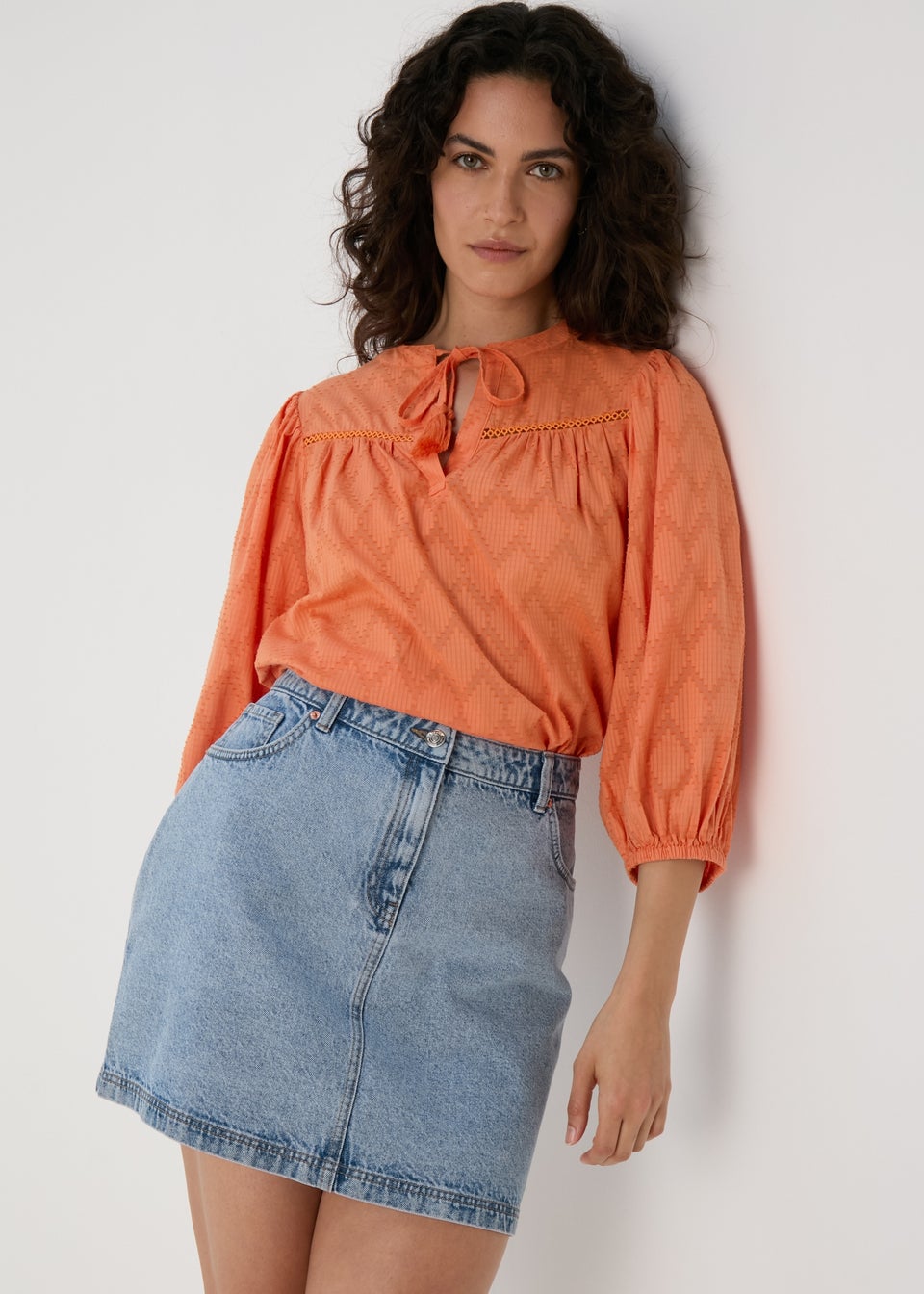 White denim skirt matalan outlet