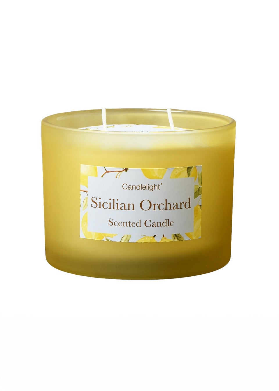 Candlelight Yellow Sicilian Orchard Scented Candle