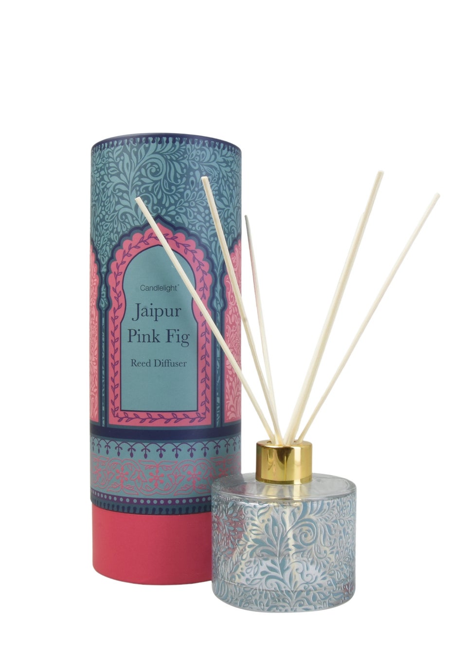 Candlelight Jaipur Pink Fig Reed Diffuser (150ml)