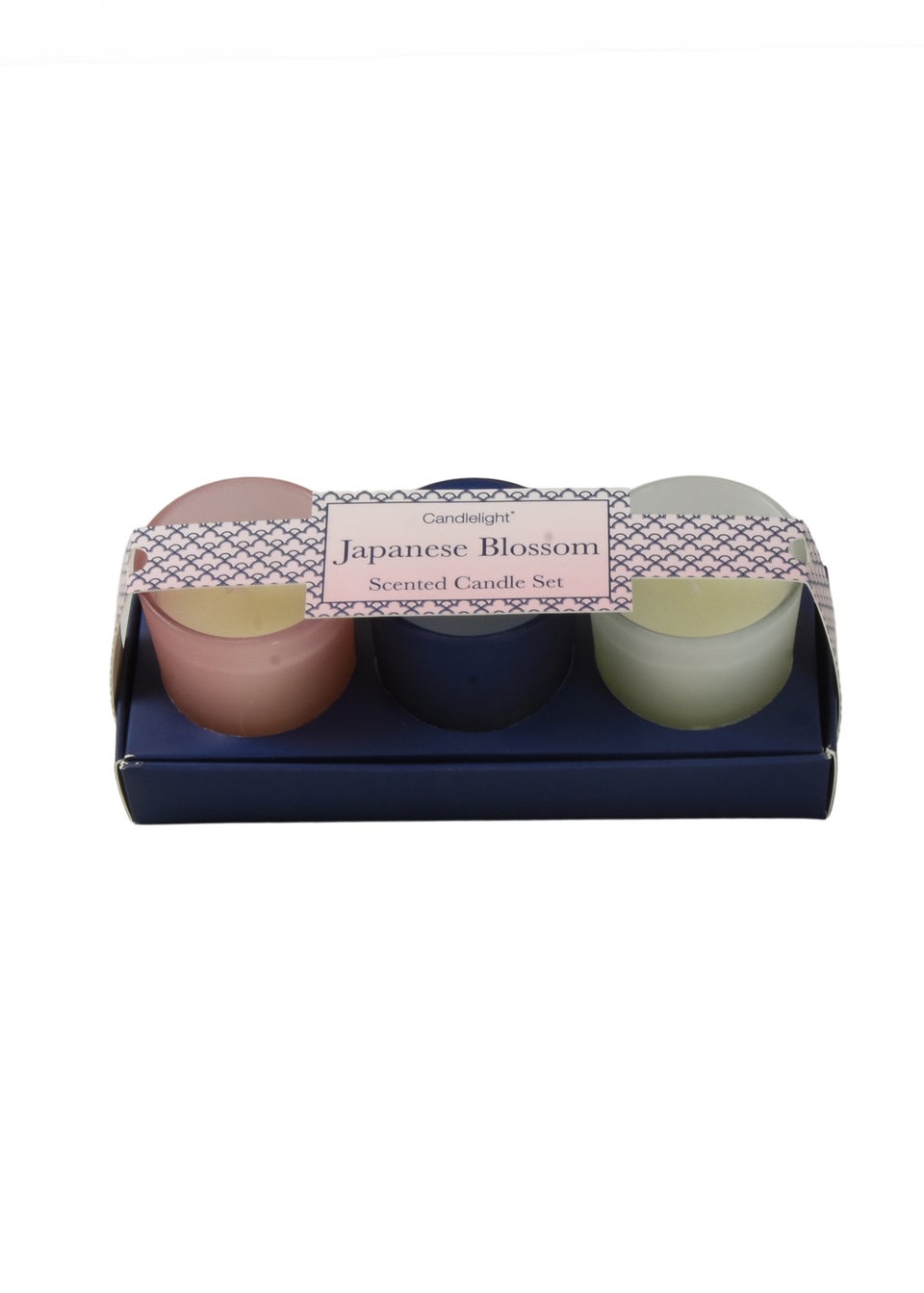 Candlelight 3 Pack Japanese Blossom Scented Candle Set