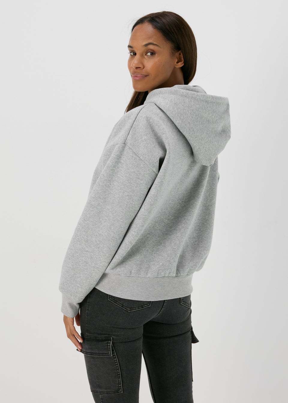 Grey Mickey Mouse Hoodie