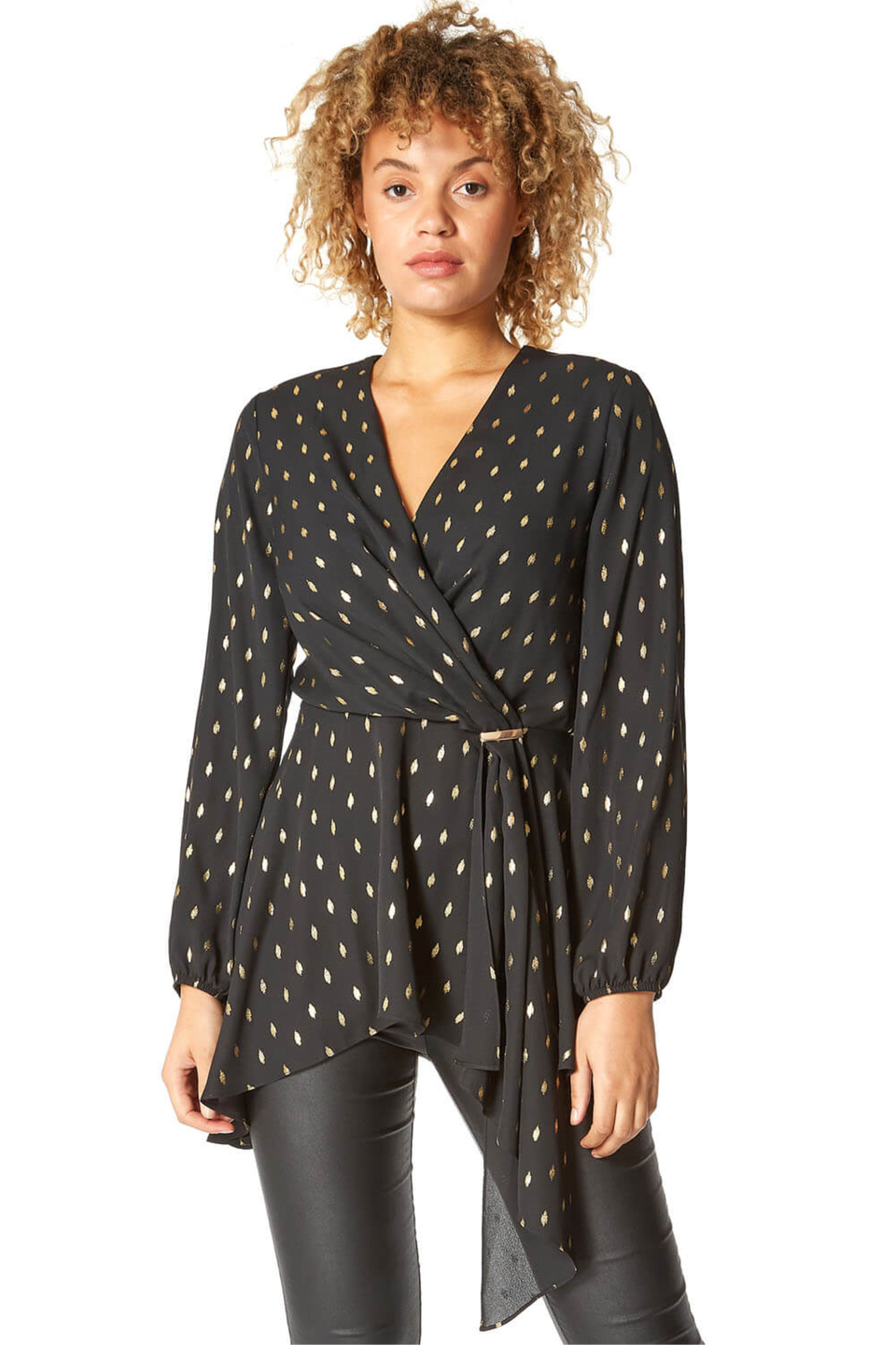 Matalan polka dot hotsell top