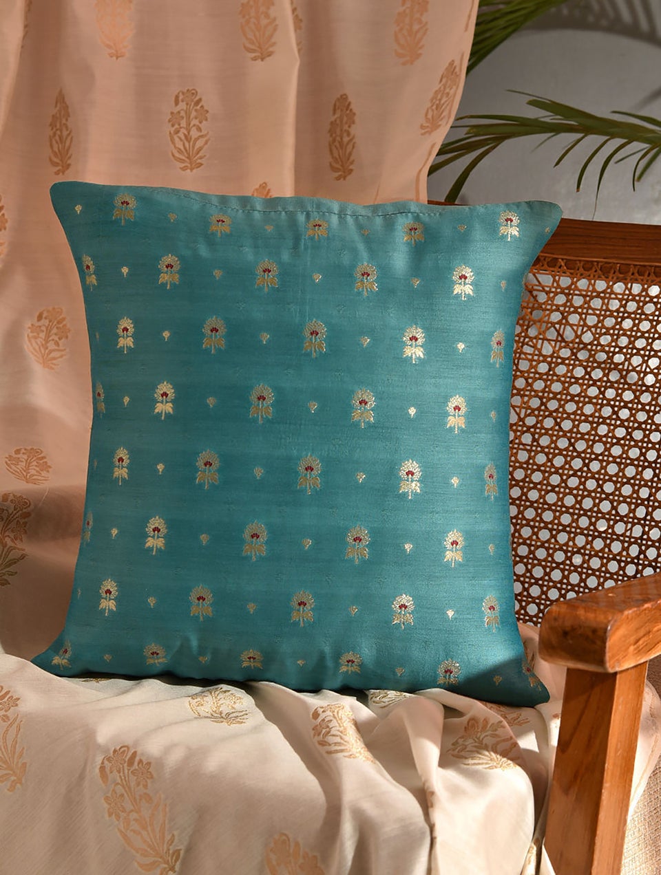 Home Decor Turquoise Blue Cushion Cover